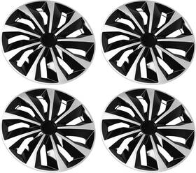 Aramox20foi3b6av Aramox 4pcs Hubcaps Wheel Cover Hubcap 14 Inch Hub Cap Covers For Most Cars Black Silver