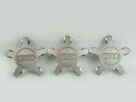 10.14.21.22 Audi 2009 - 2016 A4 B8 2.0l Standard Wheel Rims Cap Center Hub Cover Set Of 3