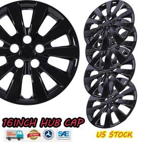 Autoparts Discount 5132-16 16 Inch Hubcaps For 2013-2019 Nissan Sentra 2011-2017 Leaf Wheel Rim Covers Set Of 4