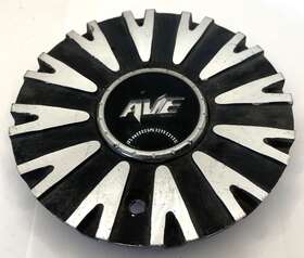 Mkc-f-610b Ave Black / Silver Wheel Center Cap 8017