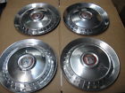 B4a-1130-a Genuine Fomoco Ford Oem 1954 Customline Crestline Country Square Ranch Hubcap Wheelcover Set Of 4 Bm-1130
