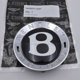3w0601159p Bentley Continental Gt Gtc And Flying Spur Black Wheel Centre Cap