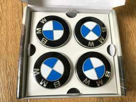 36122455269 Bmw 4x Genuine Floating Wheel Centre Hub Caps 65mm New