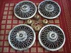 1104 Buick Century 1982-1985 Front Wd Set Of Four 14 Wire Hubcaps With Locks
