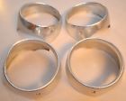 C4az-13064-a -b -c -d Fomoco Ford Galaxie Headlight Bezels Set Inner Outer Headlamp Door