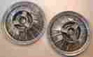 C4sz-1130-b C4sz-1130b C4sz1130b Fomoco 1964 Ford Thunderbird Spinner Hubcaps 15 Red Center Wheel Rim Covers Oem