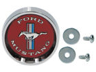C5zz-1130w Unbranded New Mustang Wheel Center Cap Styled Steel Red With
