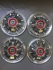 C6aa-1130g Ford Truck Bronco Hubcaps Set Of