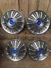 C70a-1130-b Ford Fomoco Excellent Hub Caps Set Of Hubcaps Galaxie Fairlane