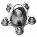 C8061 5 On Chrome Spider Caps 1 Pair 2 Only Cool Custom Bomber Lead Sled