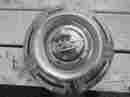 C8ua-1130-b Ford F250 Dog Dish Hub Cap 12 Inch O.d.1967 To 1972 Pickups And Vans