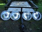 Cadillac Four Vintage Hubcaps