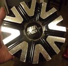 Cap527al-mb  Aftermarket Mst Star Custom Wheel Center Cap Machined Gloss Black