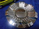 Ch25-1p35c  And Lg 1001-43 Aftermarket Hoyo Chrome Custom Wheel Center Cap Part