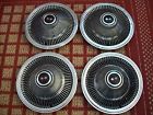 3040 Chevy Camaro Nova 1971-72 Chevelle 1970-72 Set Of Four 14 Hubcaps