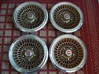 3093 Chevy Malibu Set Of Four Oem Hubcaps