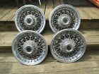 Chevy Van Gmc Wire Spoke Hubcaps Set Of