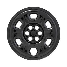 Imp69blkn Coast To 16 Inch Gloss Black Wheel Skins 6 Holes 4pc