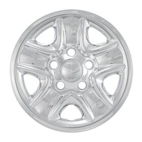 Coast To Coast Imp77xn 18 Inch Chrome Plated 4pc 5-spoke Wheel Covers Hub Caps