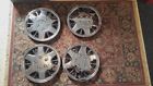 Cp80-296 Unknown Lot Of Chrome Black Wheel Cover Diam Wire Ring