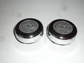 Sc-020 Cragar C10610 2 X Wheel S/s Super Sport Chrome Center Cap Mustang Camaro