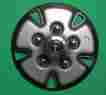 D0za-1a041-1 Fomoco Used 1970 Ford Mustang Hub Cap Wheel Cover Center