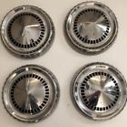 D14y-1130-a Mercury Nos Comet Dog Dish Hub Caps Wheel Cover Set