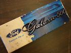 D2az-65517a20-a Ford Nos Oem Galaxie Roof Side Emblem Script Ornament Badge