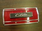D5oz-6540513-a Ford Nos Oem Torino Elite Fuel Door Ornament Emblem Gas