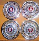 E3az1137c D9az1130a Ford Set Of Hubcaps Wire Spoke Crown Vic Grand Marq