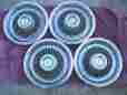 D9my-1130-6 Ford 79 80 81 82 83 Mercury Grand Marquis Set Of 4 Used 14 Hubcaps Driver Quality