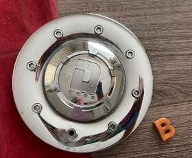 Cap-dc3-22 Drag #b 1 Chrome Center Cap