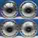 E53c1130ca Ford 84 85 Tempo 836 13 Hubcaps Wheel Covers Oem Used Set