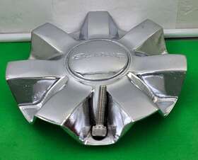 Sj806-03 Elure Cs377-6p Center Cap # Chrome Wheels