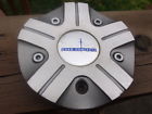 Emr277-cap3a Aftermarket Devino Wheel Center Cap Machined Aluminum Finish Blue Lettering