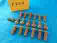 1925 F231 Stone Manufacturing 19 Nos Rim Bolts 1924 Maxwell Gray Westcott With Forsyth Wheels