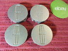 F5lc-1a096-ab Ford Oem Set Of Lincoln Mark Series Silver Center Caps