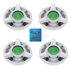 F626304x4 Upi Set Ford Thunderbird Green Logo Wire Wheel 072017205037