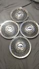 F6mc-1130-aa Ford Nos Crown Victoria Inch Chrome Wire Hubcaps Beautiful