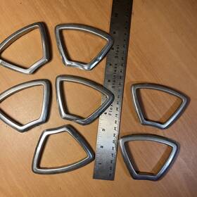 414367 Factory Gm Oem Lot 7 Oldsmobile Cutlass 1977-1985 442 Ss Rally Wheel Inserts Used Center Cap