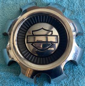 5c34-1a096aba Factory/oem 1 Ford 05-07 F250 F350 Sd Chrome Center Hub Cap Harley-davidson Edition