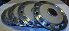 Fmco 15 Ford Anadized Spun Alluminum Thunder Bird Hub Caps Original