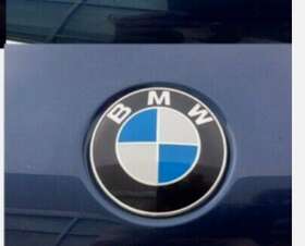 678353603 For Bmw Blue White 82mm Front Emblem