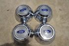 Ford Crown Victoria Oem Turbine Wheel Center Caps Set