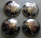 Ford Early Vintage Diameter Used Hub Caps Hubcaps Set Of