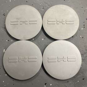 F0dc-1a096-da Ford 91-95 Taurus Sho Wheel Center Hub Caps Set Of 4 Oem