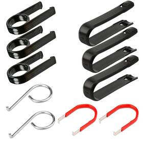 Gebildet E1394 10pcs Wheel Bolt Cap Removal Tool Lug Nut Cover Puller Tweezers
