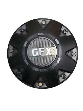 6265l176 Gfx Wheels G-fx Matte Black Wheel Center Cap
