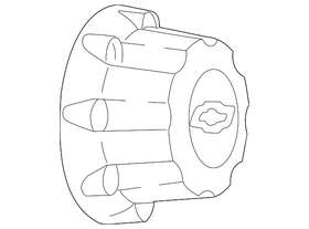 09597161 Gm Genuine Center Cap With Bowtie Logo