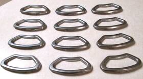 Gm 551087 Rally Wheel Bezel Buick Oldsmobile Pontiac Lot Of 12 Pieces 1975-1980